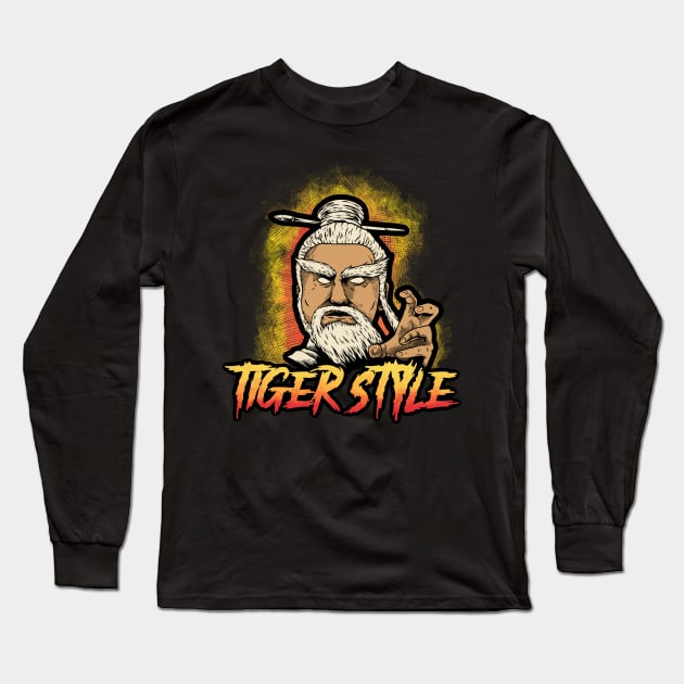 Tiger Style Long Sleeve T-Shirt by theyoiy